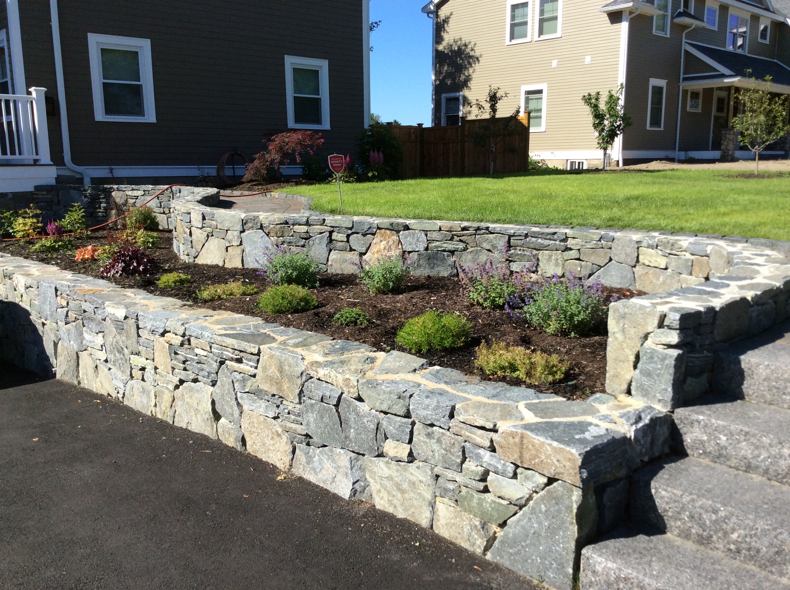 Retaining Walls Increase Your Outdoor Living Space and Protect Your Home  and Land From Flooding and Erosion…