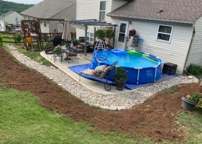 Greenwald French Drain and Dry Creek – Independence, Kentucky