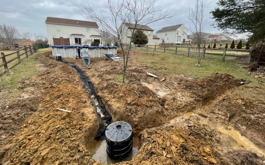 Bailey Drainage Install – Hebron, Kentucky
