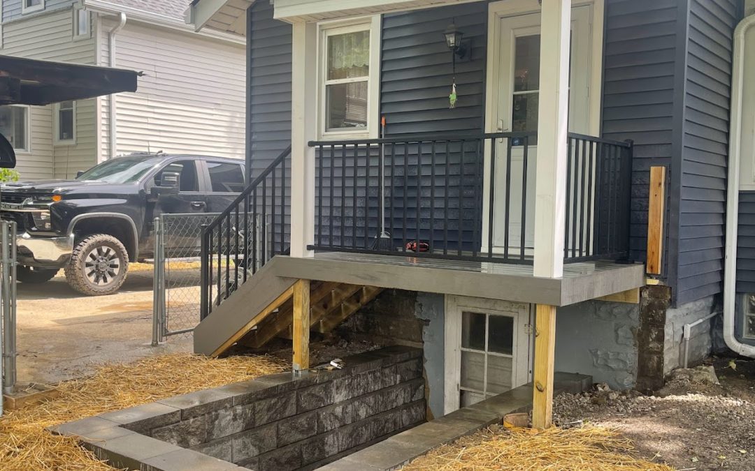 Williams Basement Walkout Renovation With Deck – Cincinnati, Ohio
