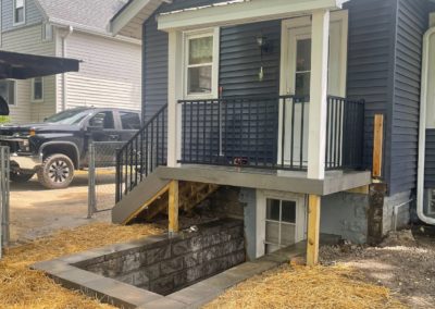 Williams Basement Walkout Renovation With Deck – Cincinnati, Ohio